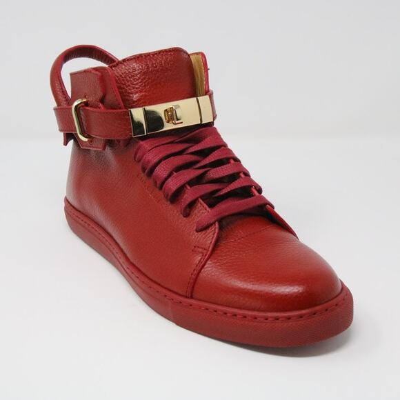 Buscemi 120mm  Scarlet Red 9 Leather Gold Lock 42 CP-S0919N-B004 main image 4